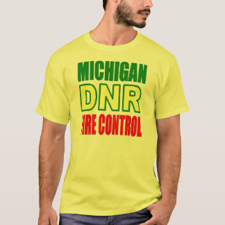 T-SHIRT DO CONTROLE DE FOGO