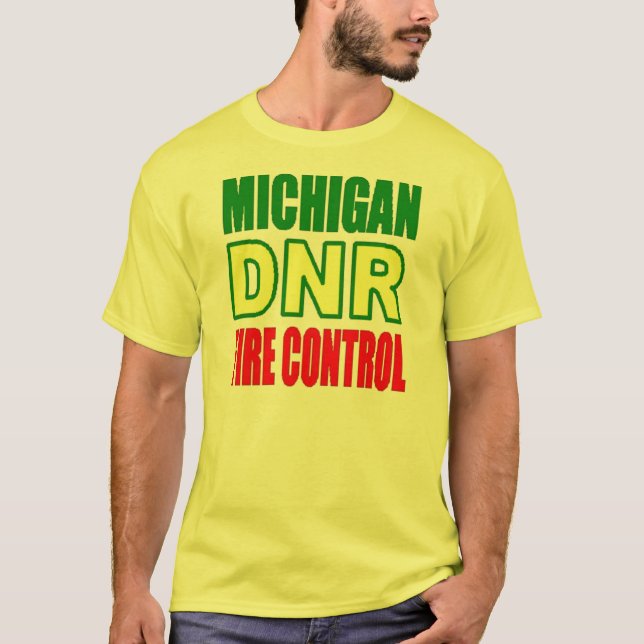 T-SHIRT DO CONTROLE DE FOGO (Frente)