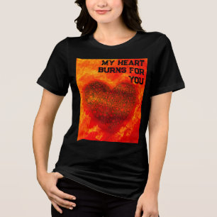 T-shirt do coração