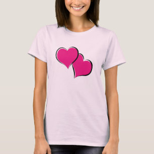 T-shirt do coração