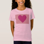 T-shirt do coração<br><div class="desc">Camiseta nova e fofa para garotas</div>