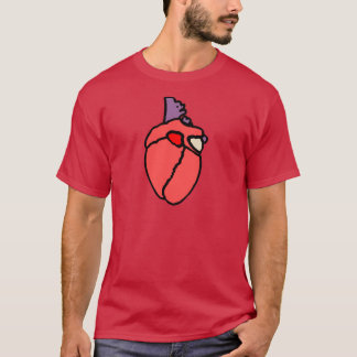 T-shirt do coração