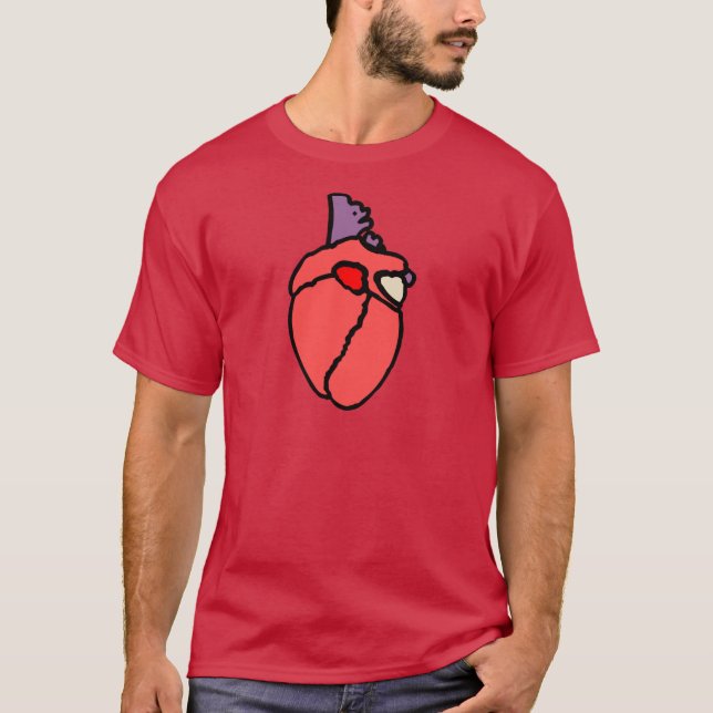 T-shirt do coração (Frente)