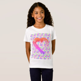 T-shirt do Coração Brilhante