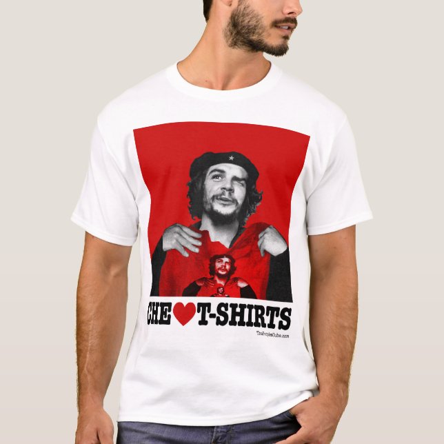 T-shirt do coração de Che (Frente)