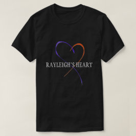 T-shirt do coração de Rayleigh