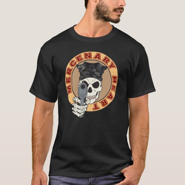 T-Shirt do Coração Mercenário (Frente)