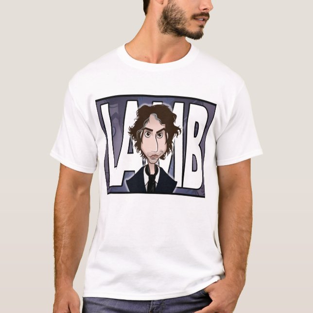 T-shirt do cordeiro BBLB BBtoons de George (Frente)