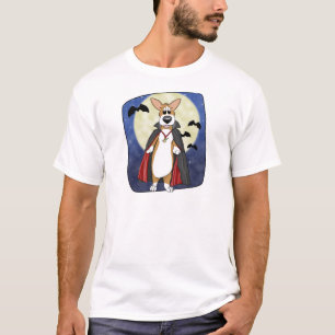 T-shirt do Corgi do vampiro