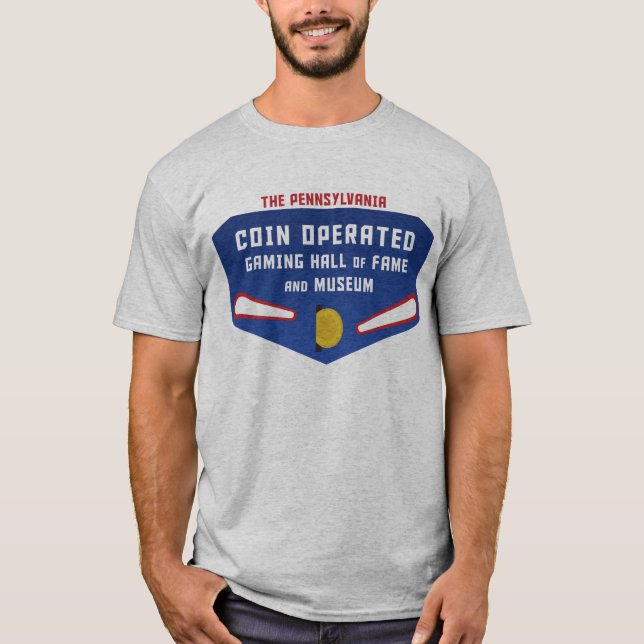 T-shirt do corredor da fama do jogo (Frente)