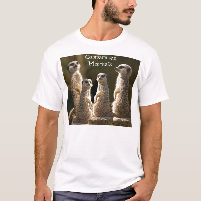 T-shirt do costume de Meerkats (Frente)