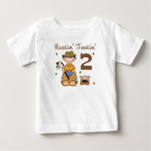 T-shirt do cowboy de 2 anos