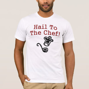 T-shirt do cozinheiro chefe ou do cozinheiro