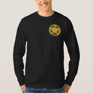 T-Shirt do CRACHÁ do AGENTE DE RECUPERAÇÃO FUGITIV
