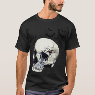 T-shirt do crânio da viúva negra