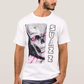 T-shirt do crânio W/Eyes de Suazz