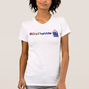 T-shirt do #CripTheVote para as mulheres que