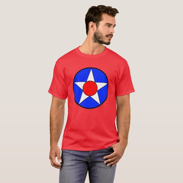 t-shirt do cruzador americano (Frente Completa)