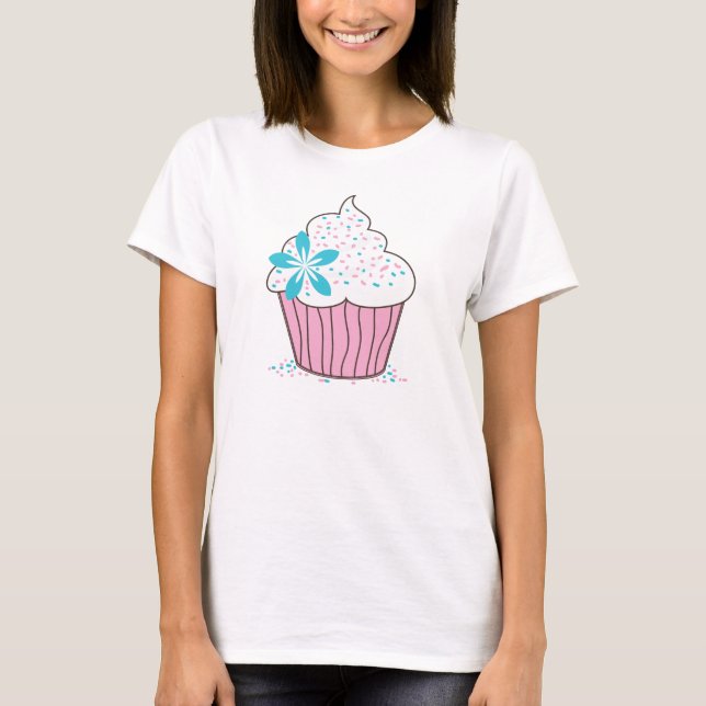 T-shirt do cupcake (Frente)