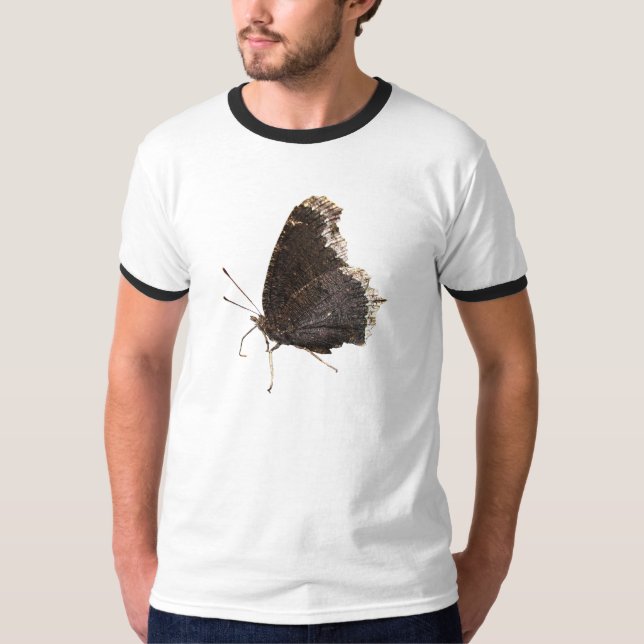 T-shirt do ~ da borboleta de casaco de lamentação (Frente)