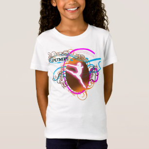 T-shirt do dançarino do Gymnast