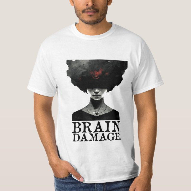 T-shirt do dano cerebral (Frente)
