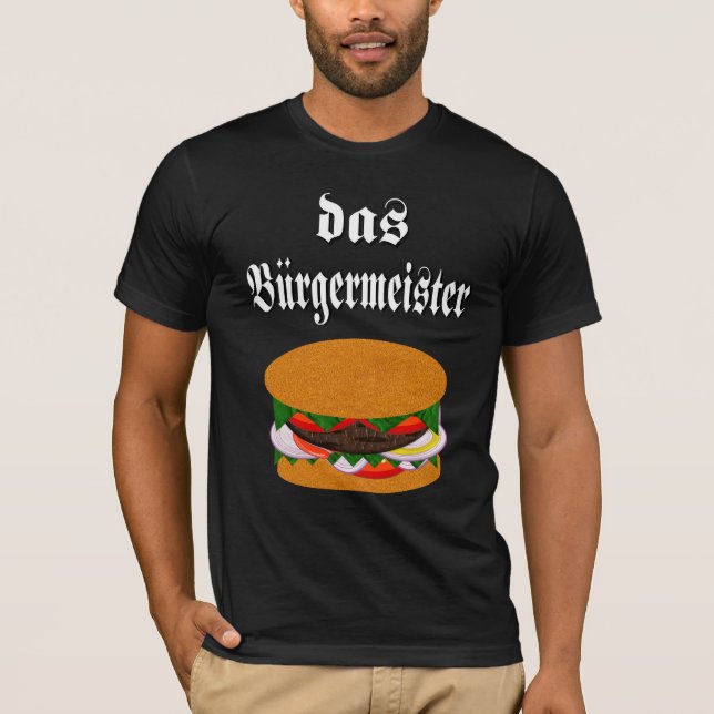 T-shirt do DAS Burgermeister (Frente)