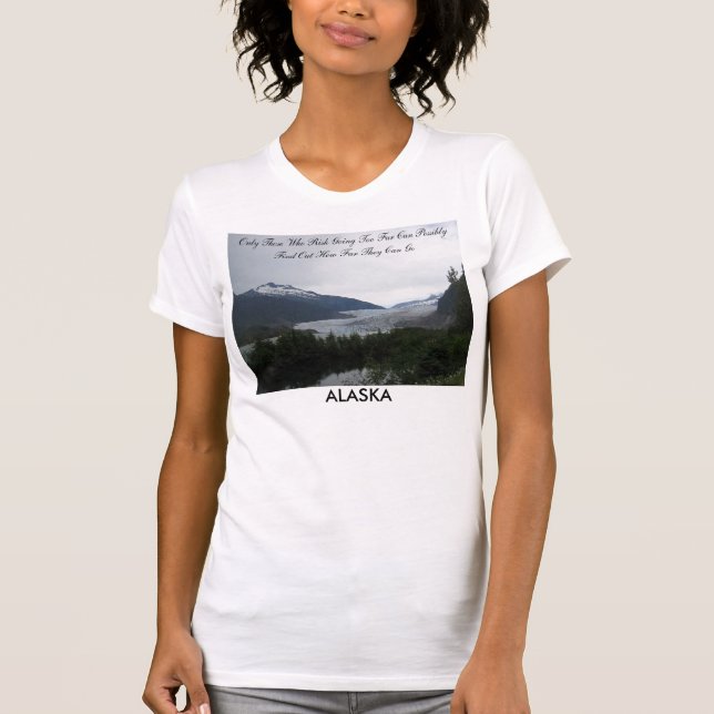 T-shirt do derretimento do gelo de Alaska (Frente)