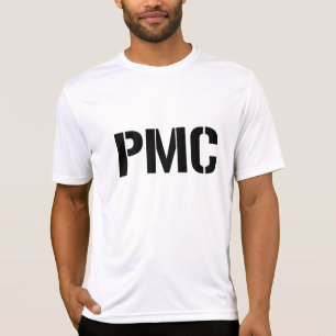 T-shirt do desempenho de PMC