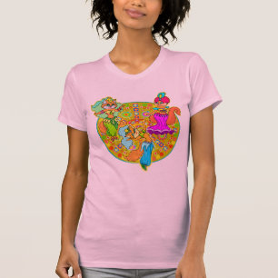 T-shirt do desgaste da dança dos gatos da dança
