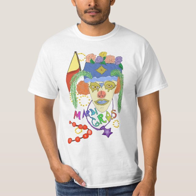 T-shirt do design 1 do carnaval (Frente)