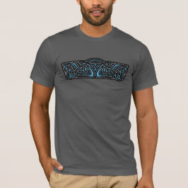 T-shirt do design de Knotwork do céltico da cor