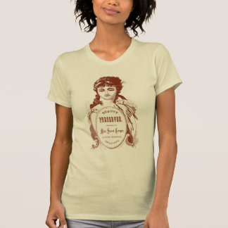 T-shirt do design do Victorian da temperamento da