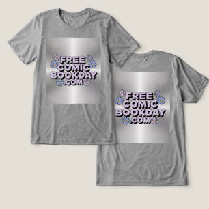 T-Shirt do Dia da Cinza de Quadrinhos Gratuitos