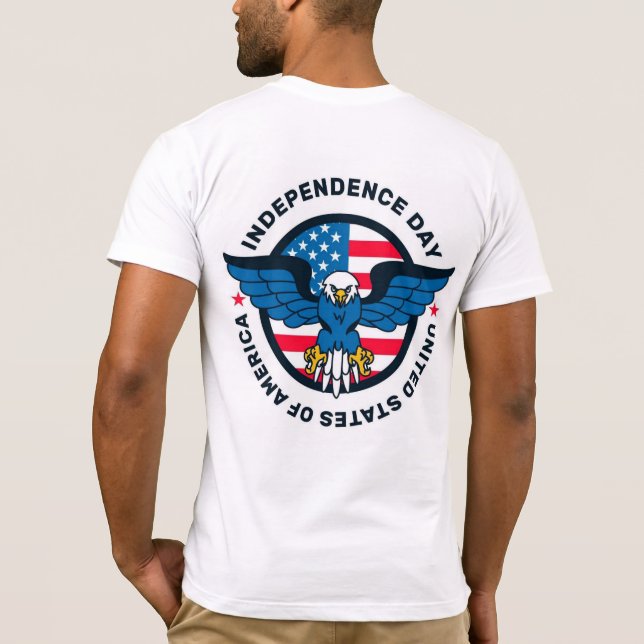 T-Shirt do Dia da Independência (Verso)
