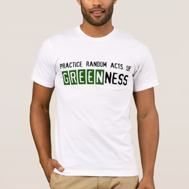 T-shirt do Dia da Terra (Frente)