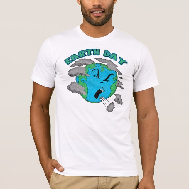 T-shirt do Dia da Terra (Frente)