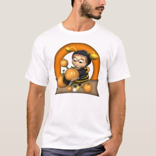 T-shirt do Dia das Bruxas da abelha ocupada