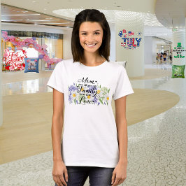 T-shirt do dia de as mães "Garden of Love"