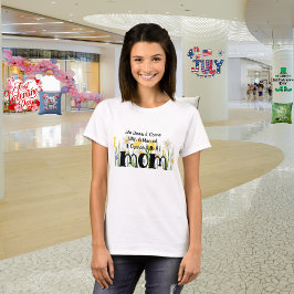 T-shirt do dia de as mães "Garden of Love"