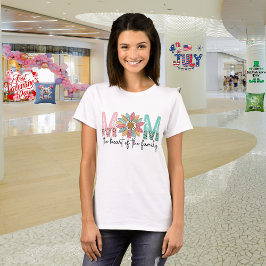 T-shirt do dia de as mães "Garden of Love"