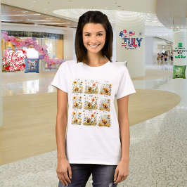 T-shirt do dia de as mães "Garden of Love"