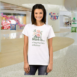 T-shirt do dia de as mães "Garden of Love"