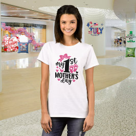 T-shirt do dia de as mães "Garden of Love"