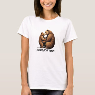T-shirt do Dia de as mães Mama Bear Hugs