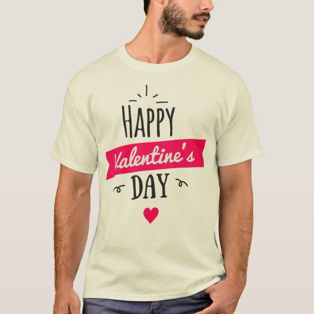 T-shirt do dia de os namorados (Frente)