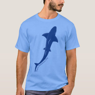 T-Shirt do Dia de Sensibilização para o Tubarão
