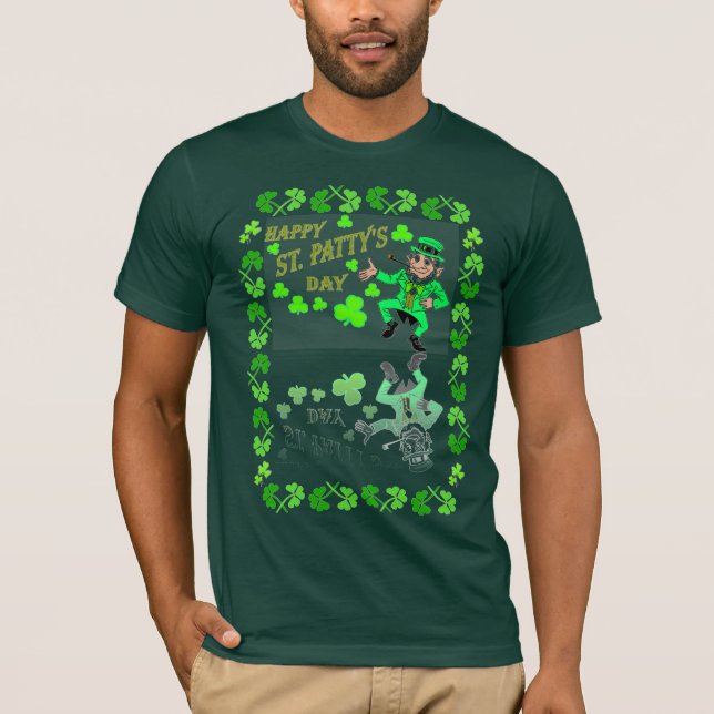 T-shirt do dia de St Patrick (Frente)