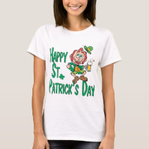 T-shirt do dia de St Patrick feliz