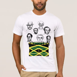 t-shirt do dia do indepence de jamaica